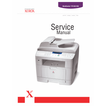 Xerox WorkCentre PE-120 Parts List and Service Manual