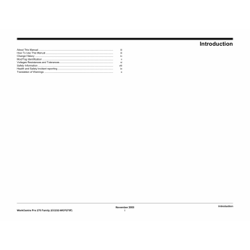 Xerox WorkCentre Pro-275 275F CopyCentre-232 Parts List and Service Manual