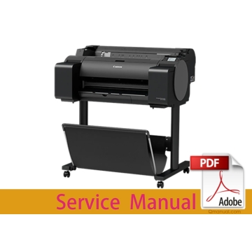Canon imagePROGRAF GP-200 GP-300 / GP-5200 GP-5300 Service Manual.