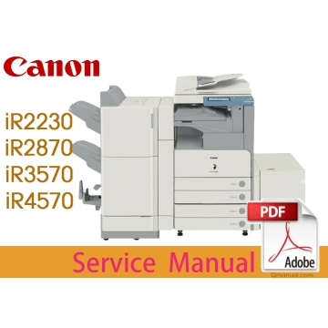 Canon imageRUNNER ADV C3530 C3530F C3530i C3525 C3525i C3520 C3520F Service Manual.