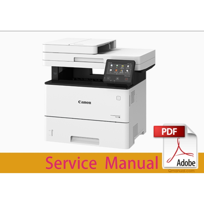 Canon imageRUNNER IR 1643i II 1643iF II / imageCLASS X MF1643i II Service Manual.