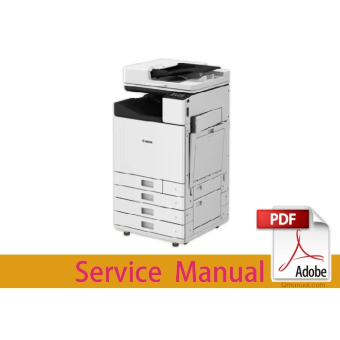 Canon WG7000 7140 7150 7240 7250 7350 7440 7450 7540 7550 7740 7750 7940 7950 7640 7650 7840 7850 Service Manual.