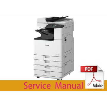 Canon imageRUNNER iR 2925 / iR2925i / iR 2930 / iR2930i Service Manual.