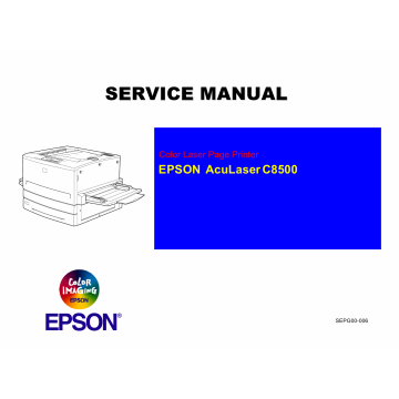 EPSON AcuLaser C8500 Service Manual