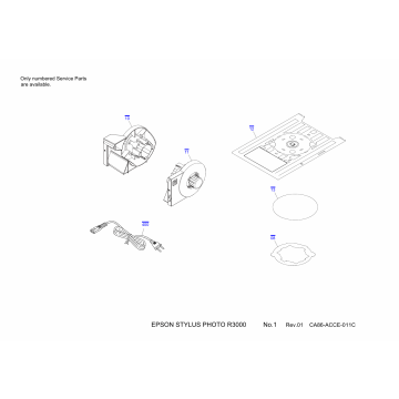 EPSON StylusPhoto R3000 Parts Manual