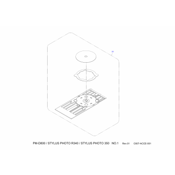 EPSON StylusPhoto R340 R350 Parts Manual