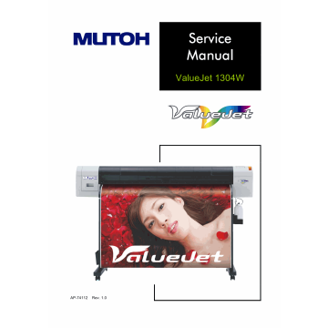 MUTOH ValueJet VJ 1304W Service Manual