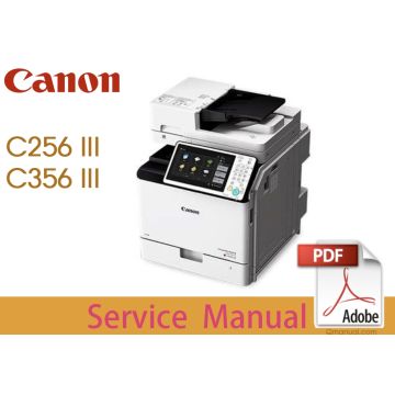 Canon imageRUNNER iR ADV C256III C356III Service Manual.