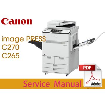 Canon imagePRESS C270 C265 Service Manual.