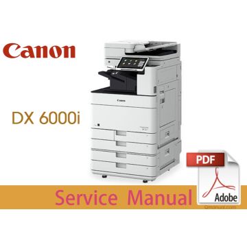 Canon imageRUNNER iR ADV DX 6000i Service Manual.