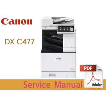 Canon imageRUNNER iR ADV DX C477 C477i C477iF C477iZ C477iFZ Service Manual.