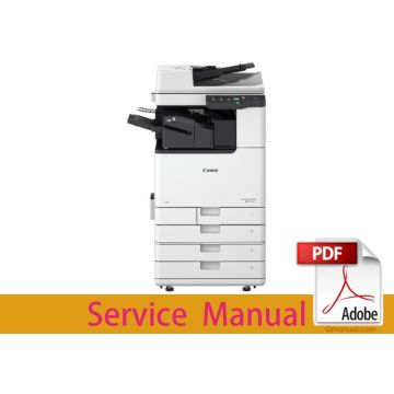 Canon imageRUNNER ADVANCE IR C3322 C3326 C3326i Color Copoer MFP Service Manual.