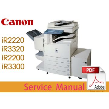 Canon imageRUNNER iR2220 iR3320 iR2200 iR2800 iR3300 Service Manual.