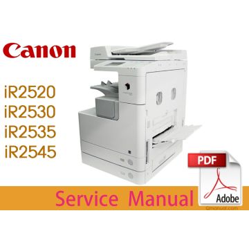 Canon imageRUNNER iR2520 iR2525 iR2530 iR2535 iR2545 Service Manual.