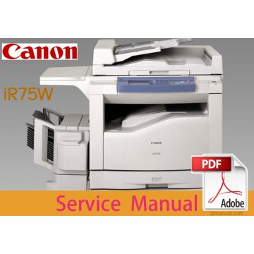 Canon imageRUNNER iR70W iR75W Service Manual.