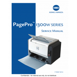 Konica-Minolta pagepro 1300W Service Manual