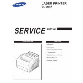 Samsung Laser-Printer ML-5100A Parts and Service