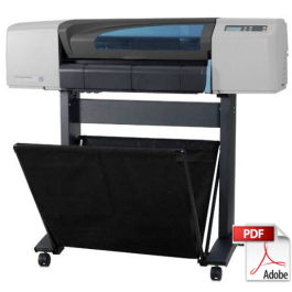 HP Designjet 500 500ps 800 800ps Service Manual
