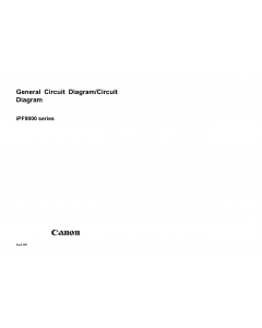 Canon ImagePROGRAF iPF9000 Circuit Diagram
