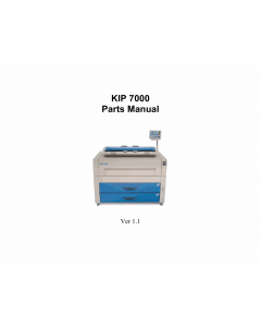 KIP 7000 Parts Manual
