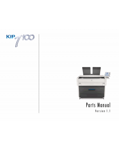 KIP 7100 Parts Manual