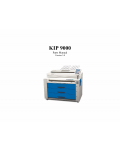 KIP 9000 Parts Manual
