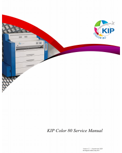 KIP Color 80 Service Manual