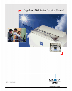 Konica-Minolta pagepro 1200 Parts Manual