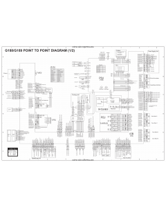 RICOH Aficio SP-C820DN C821DN G188 G189 Circuit Diagram
