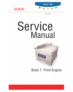 Xerox Phaser 7400 With-Options Parts List and Service Manual