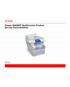 Xerox Phaser 8560-MFP Parts List and Service Manual