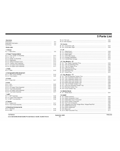 Xerox WorkCentre M123 M128 PRO-123 128 C123 C128 Parts List Manual