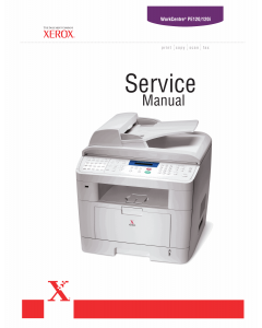 Xerox WorkCentre PE-120 Parts List and Service Manual