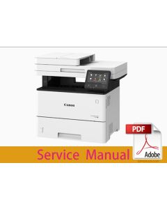 Canon imageRUNNER IR 1643i II 1643iF II / imageCLASS X MF1643i II Service Manual.