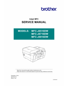 Brother Inkjet-MFC J6510 J6710 J6910 DW Service Manual