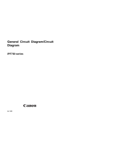 Canon ImagePROGRAF iPF750 755 Circuit Diagram