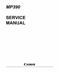 Canon MultiPASS MP-360 MP370 MP390 Service Manual