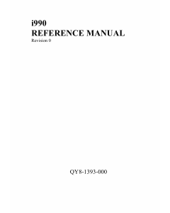 Canon PIXUS i990 Service Manual