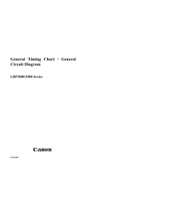 Canon imageCLASS LBP-3000 2900 Circuit Diagram
