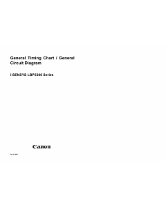 Canon imageCLASS LBP-5300 5360 Circuit Diagram