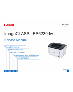 Canon imageCLASS LBP-6200 6230 6240 Service Manual