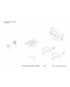 EPSON StylusPhoto R2880 Parts Manual