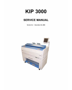 KIP 3000 Service Manual