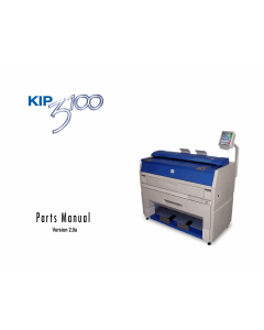 KIP 3100 Parts Manual
