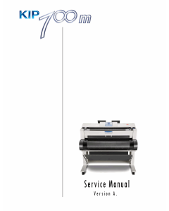 KIP 700m Service Manual