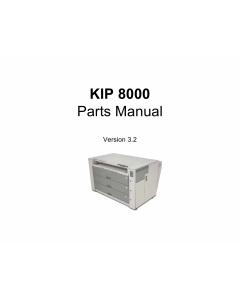 KIP 8000 K-77 Parts Manual