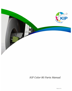 KIP Color 80 Parts Manual