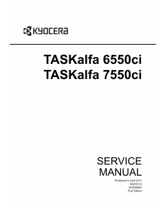 KYOCERA ColorMFP TASKalfa-6550ci 7550ci Service Manual