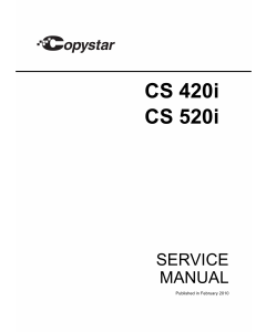 KYOCERA MFP Copystar-CS-420i 520i Parts and Service Manual