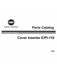 Konica-Minolta Options Cover-Inserter-E Parts Manual